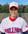 女子硬式野球部コーチ：志村 亜貴子