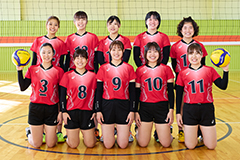 女子バレーボール部