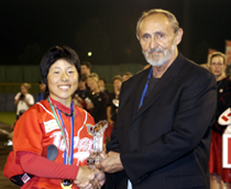 女子野球世界選手権　太田選手