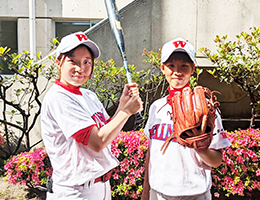 女子硬式野球部